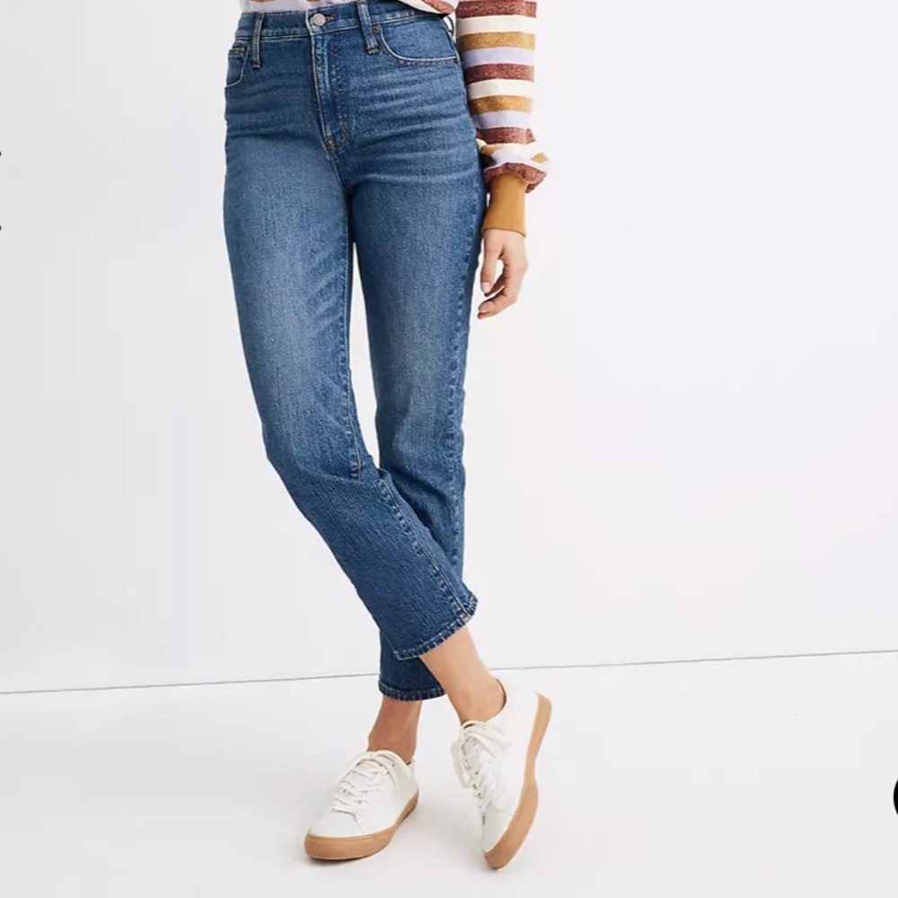 Madewell Classic Straight Jeans in Coldbrook Wash